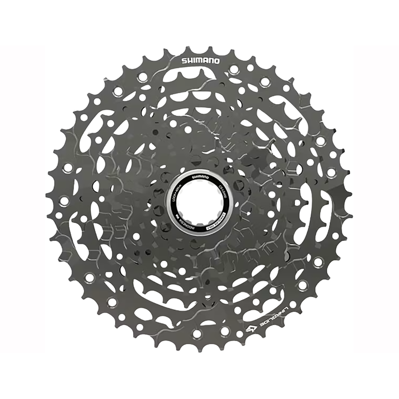 Balfes Bikes Shimano CUES LG400 10-Speed Bicycle Cassette OE Stock in Silver | Free postage over £30, £10 off first order, price match & 0% finance.