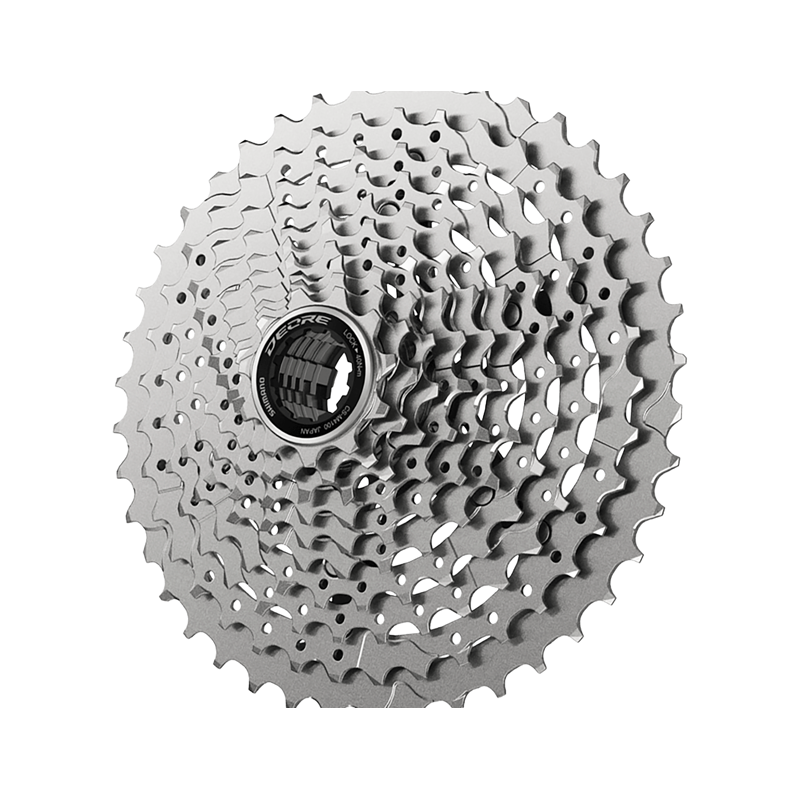Balfes Bikes Shimano Deore CS-M4100 10-Speed Cassette OE Stock 11-42T in Sliver | Free postage over £30, £10 off first order, price match & 0% finance.