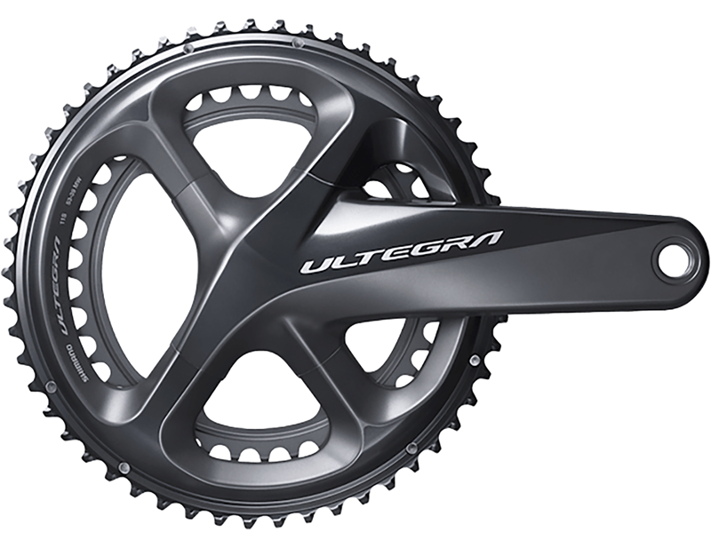 Shimano Ultegra FC-R8000 11-Speed 165mm 34/50T Chainset OE Stock in Grey