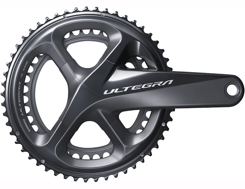 Shimano Ultegra R8000 11-Speed Crankset 34/50t 170mm OE Stock in Grey