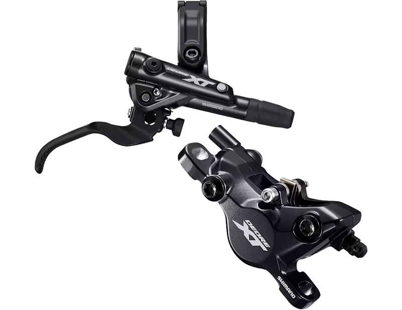 Shimano Deore XT M8100 Hydraulic Disc Brakeset 1700mm OE Stock in Black