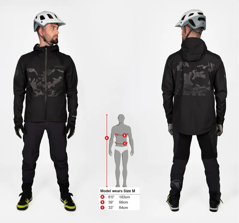 Endura SingleTrack Jacket II in Black-6