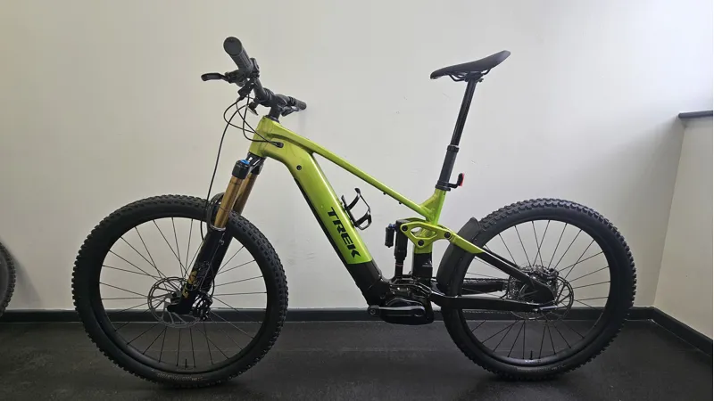 EX DISPLAY Trek Rail+ 8 Gen 5 Electric Full Suspension Mountain Bike Large 2026 in Powersurge-12