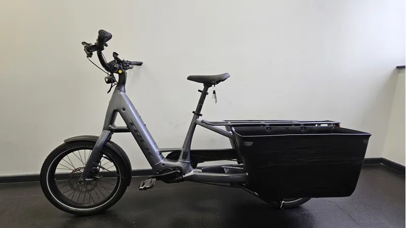 EX DEMO Trek Fetch+ 2 Electric Cargo Bike 2026 in Galactic Grey-1