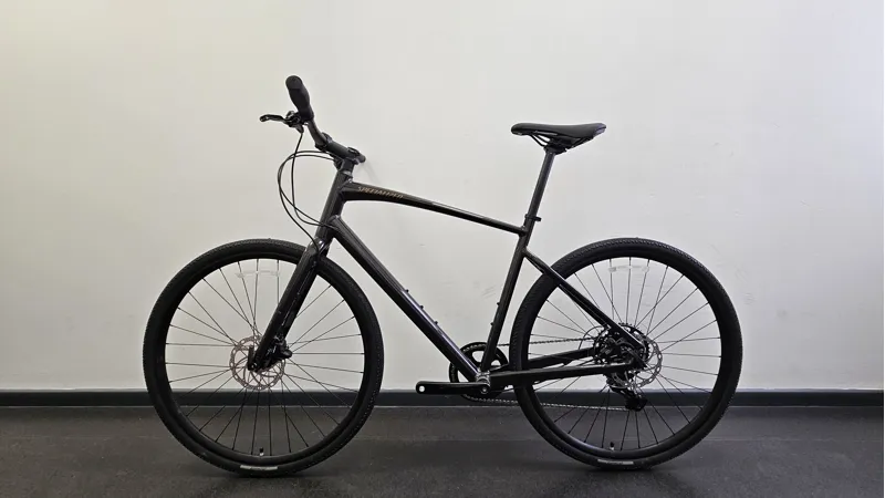 EX DISPLAY Specialized Sirrus X 2.0 Hybrid Bike 2027 Large in Gloss Metallic Obsidian/Burnt Gold Metallic Frost Reflective-1