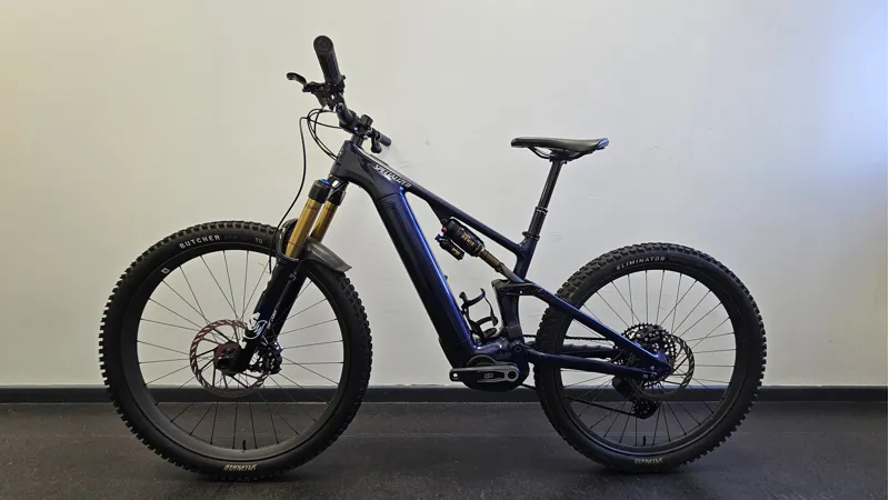 Ex Demo Specialized Small/S2 Turbo Levo 4 Pro Carbon Electric Full Suspension Mountain Bike 2026 in Gloss Blue Onyx-1
