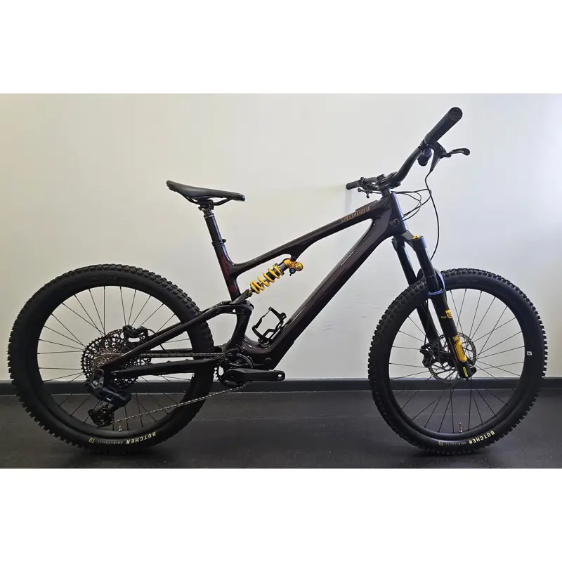 Balfes Bikes EX DEMO Specialized Turbo Levo SL 2 Ohlins Coil Full Suspension Electric MTB Size S6 2026 in Maroon | Free postage over £30, £10 off first order, price match & 0% finance.