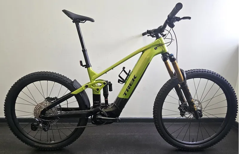 EX DISPLAY Trek Rail+ 8 Gen 5 Electric Full Suspension Mountain Bike Large 2026 in Powersurge