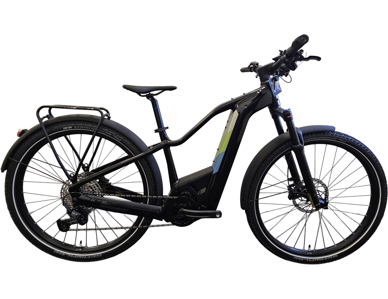 EX DEMO Bergamont E-Revox Pro EQ Electric Hybrid Bike 2026 Small in Black