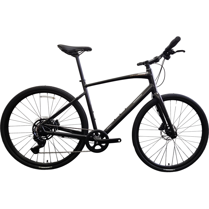 Balfes Bikes EX DISPLAY Specialized Sirrus X 2.0 Hybrid Bike 2027 Large in Gloss Metallic Obsidian/Burnt Gold Metallic Frost Reflective | Free postage over £30, £10 off first order, price match & 0% finance.