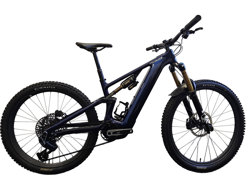 Ex Demo Specialized Small/S2 Turbo Levo 4 Pro Carbon Electric Full Suspension Mountain Bike 2026 in Gloss Blue Onyx