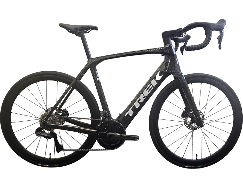 EX DEMO Trek Domane+ SLR 7 Ultegra Di2 Electric Road Bike 2026 58cm in Carbon Smoke Prismatic Marble
