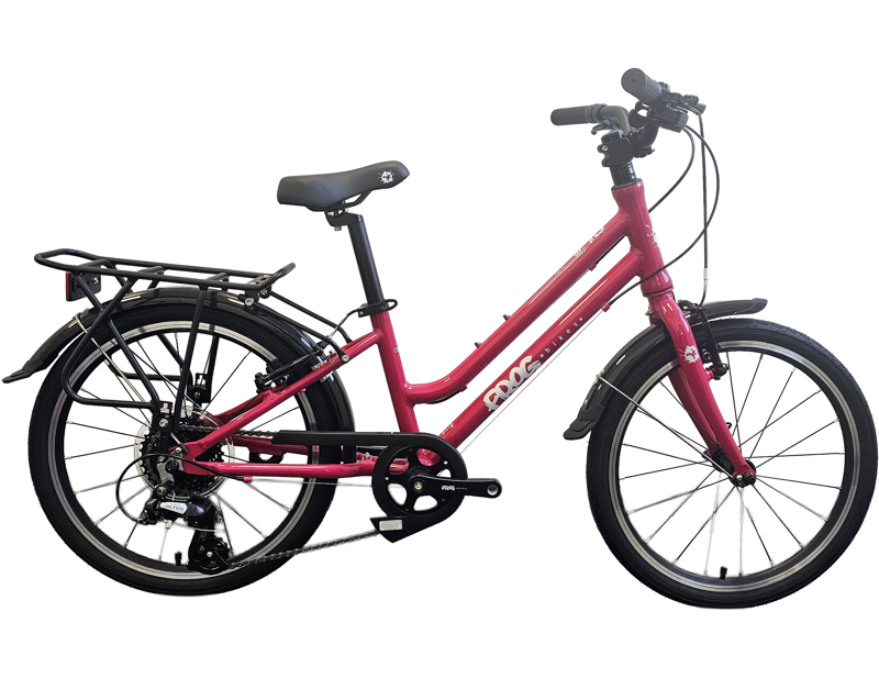 EX DISPLAY Frog Bikes City 53 Hybrid Kids Bike 2025 in Pink
