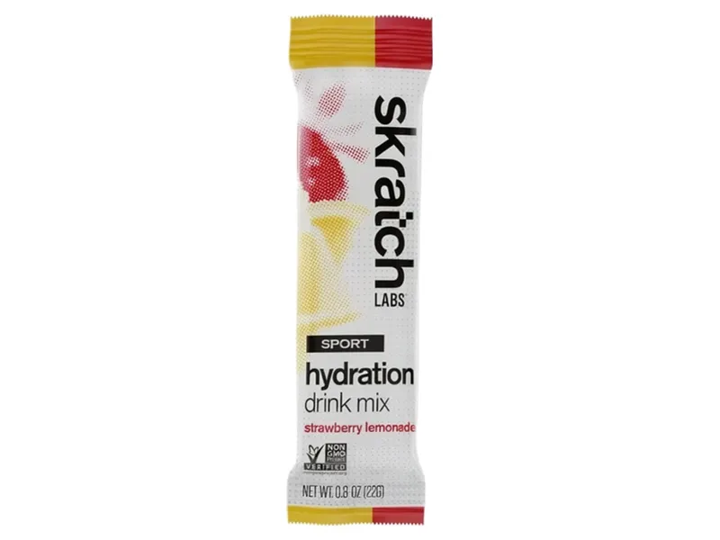 Skratch Labs Sport Hydration Mix Box of 20 Servings in Strawberry Lemonade-1
