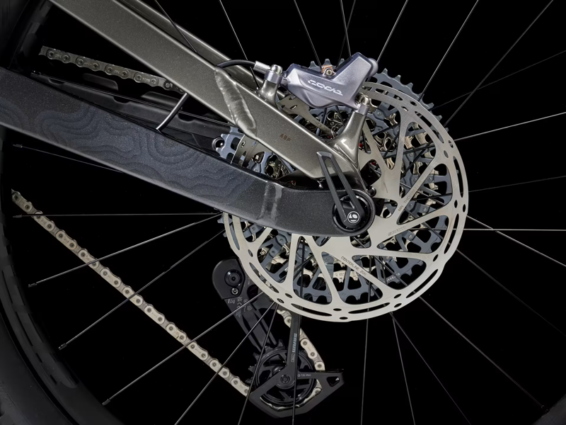 Trek Slash 9 GX AXS Gen 6 Full Suspension Mountain Bike 2025 in Mercury-9