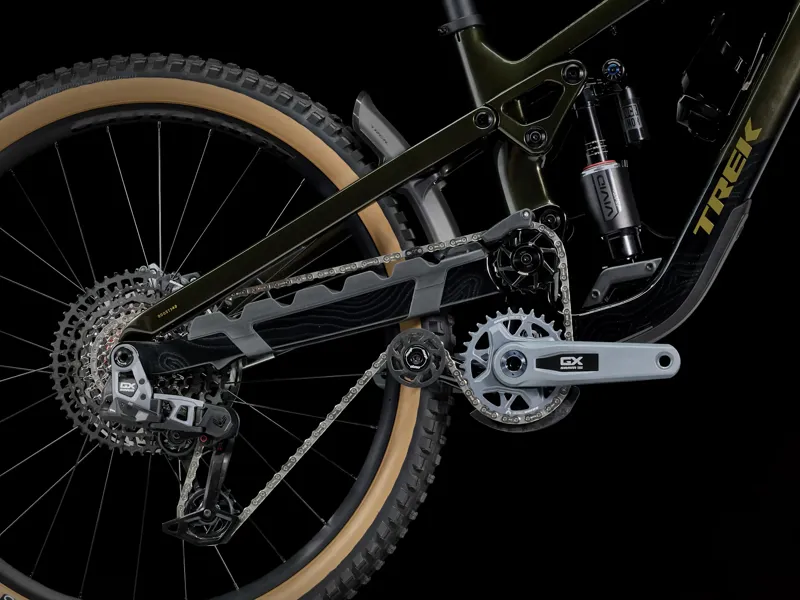 Trek Slash 9.8 GX AXS Gen 6 Full Suspension Mountain Bike 2025 in Black Olive-5