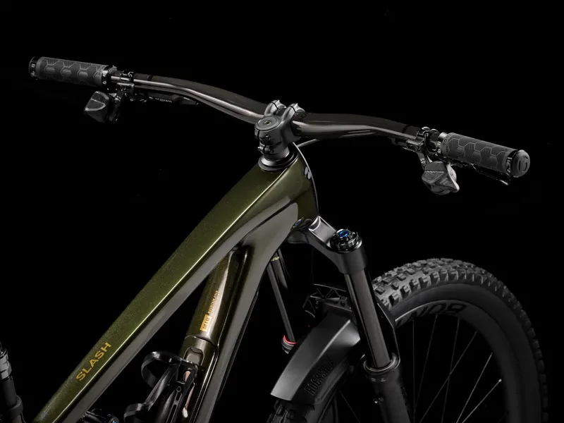Trek Slash 9.9 X0 AXS T-Type Gen 6 Full Suspension Mountain Bike 2025 in Black Olive -2