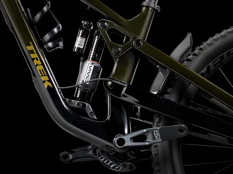 Trek Slash 9.9 X0 AXS T-Type Gen 6 Full Suspension Mountain Bike 2025 in Black Olive -4