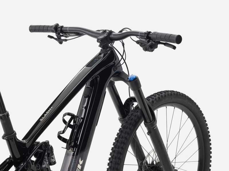 Trek Slash+ 9.7 Electric Full Suspension Mountain Bike 2026 in Trek Black/Dark Prismatic-3