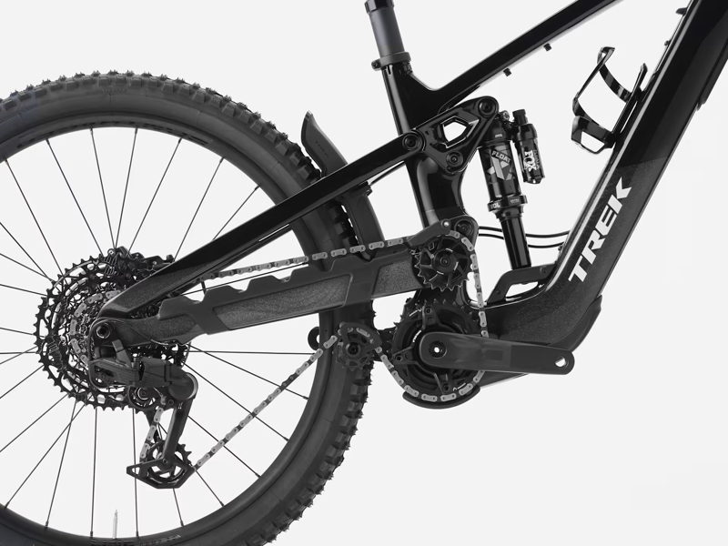 Trek Slash+ 9.7 Electric Full Suspension Mountain Bike 2026 in Trek Black/Dark Prismatic-5