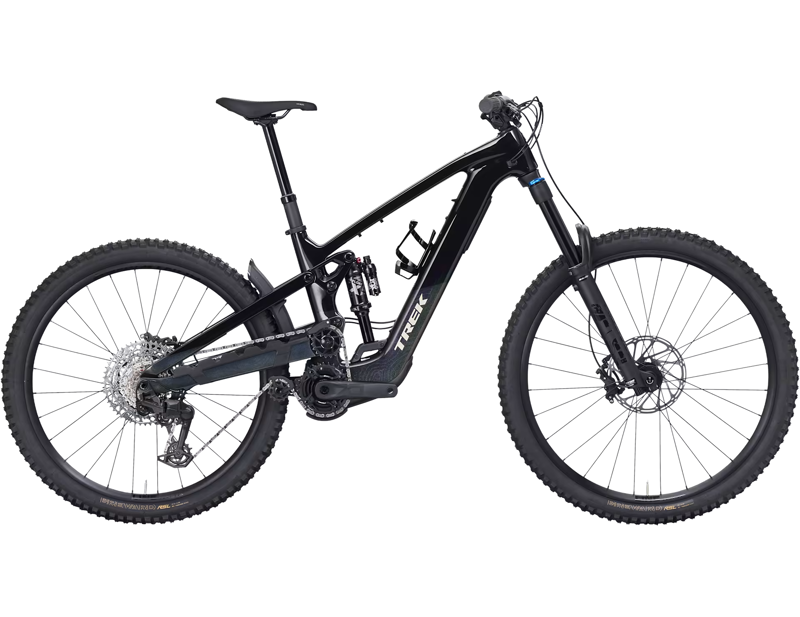 Balfes Bikes Trek Slash+ 9.7 Electric Full Suspension Mountain Bike 2026 in Trek Black/Dark Prismatic | Free postage over £30, £10 off first order, price match & 0% finance.