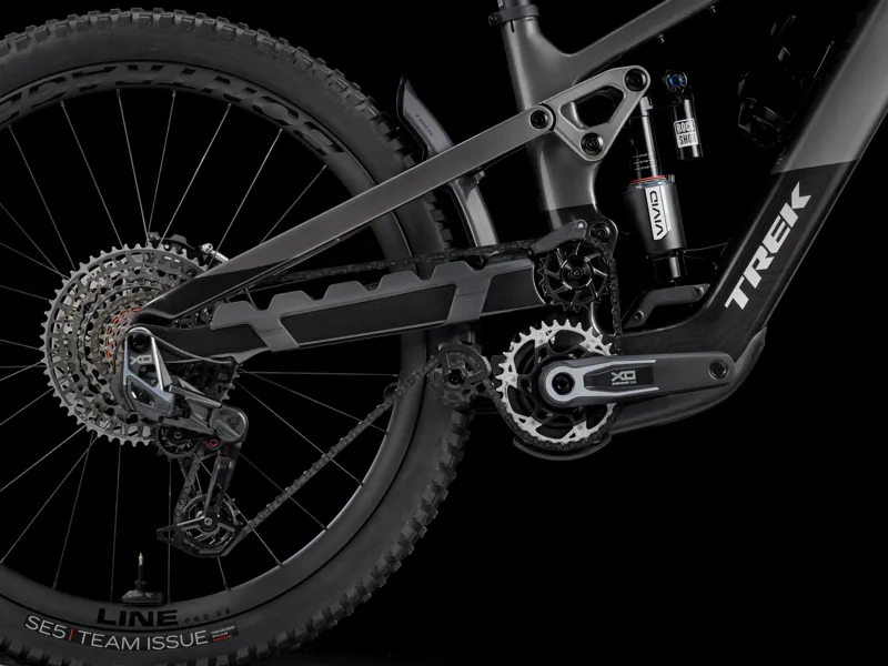 Slash+ 9.9 X0 AXS T-Type Electric Full Suspension Mountain Bike 2025 in Mercury-5