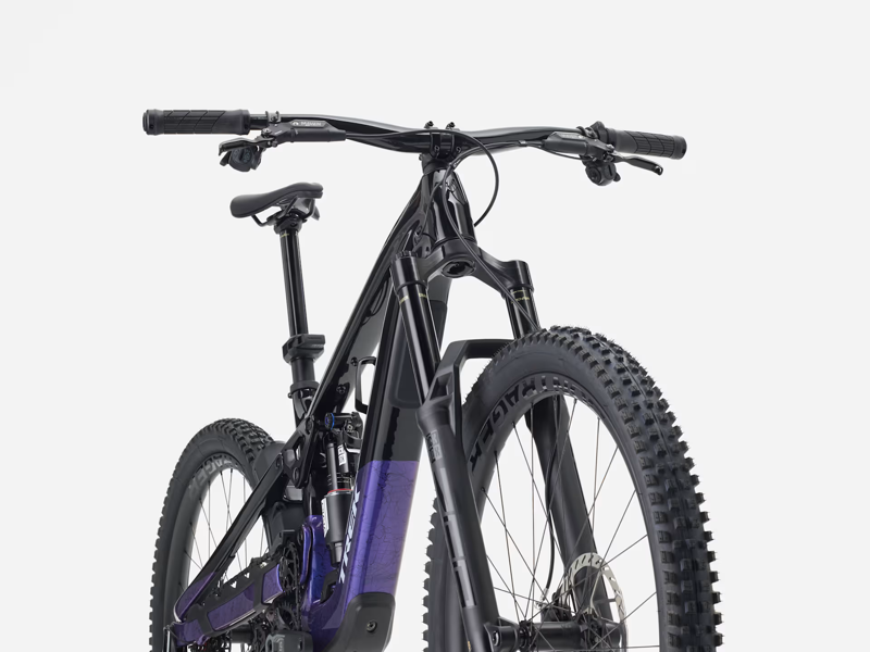 Trek Slash+ 9.9 Electric Full Suspension Mountain Bike 2026 in Dark Star/Purple Flip-2
