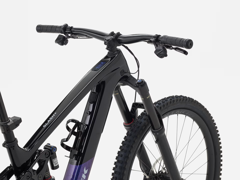 Trek Slash+ 9.9 Electric Full Suspension Mountain Bike 2026 in Dark Star/Purple Flip-3