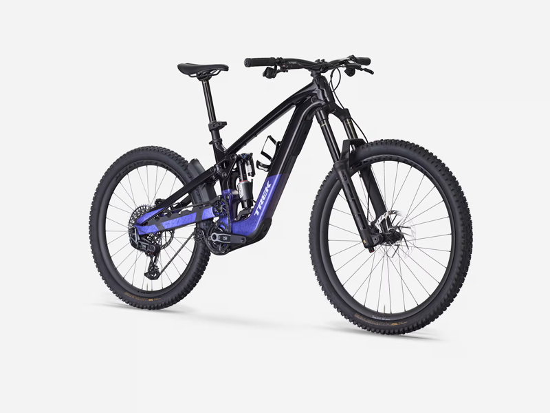 Trek Slash+ 9.9 Electric Full Suspension Mountain Bike 2026 in Dark Star/Purple Flip-1