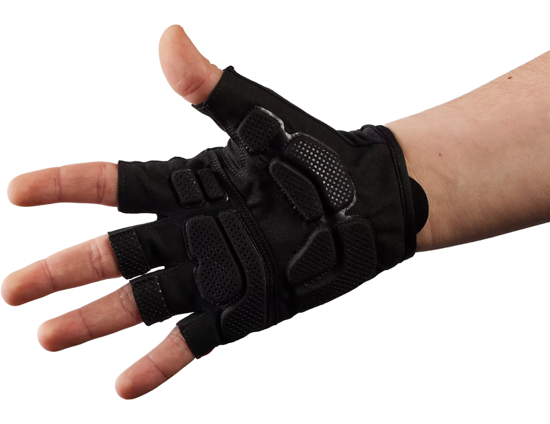 Trek Solstice Gel Unisex Cycling Mitt in Red-2