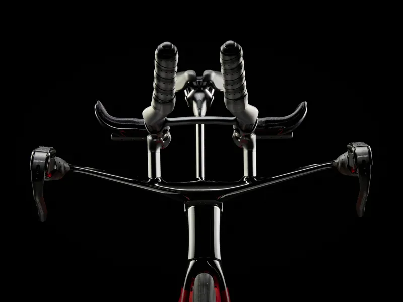 Trek Speed Concept SLR 7 AXS Time Trial/Triathlon Bike 2024 in Radioactive Coral/Trek Black-1