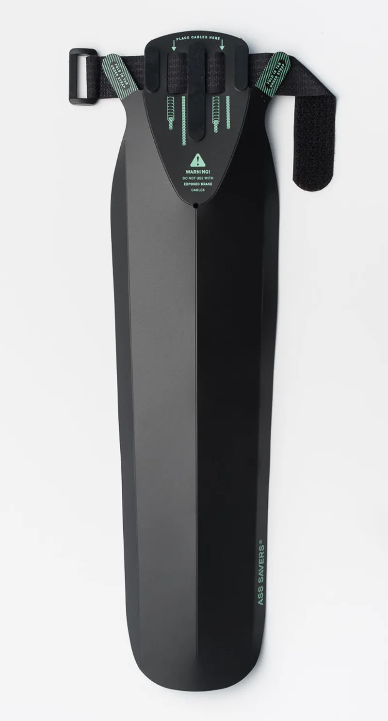 Ass Savers Mullet Regular Mudguard in Black