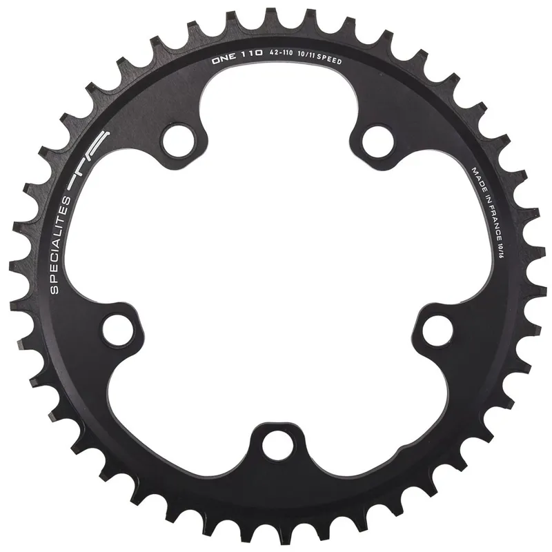 Specialites Ta 110pcd One 5 Arm 10/11/12x Narrow/Wide Chainring 42t in Black