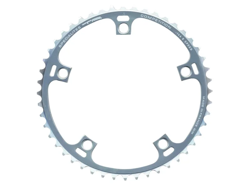 Specialites Ta 144pcd 3/32 inch Campagnolo/Shimano 52t in Silver