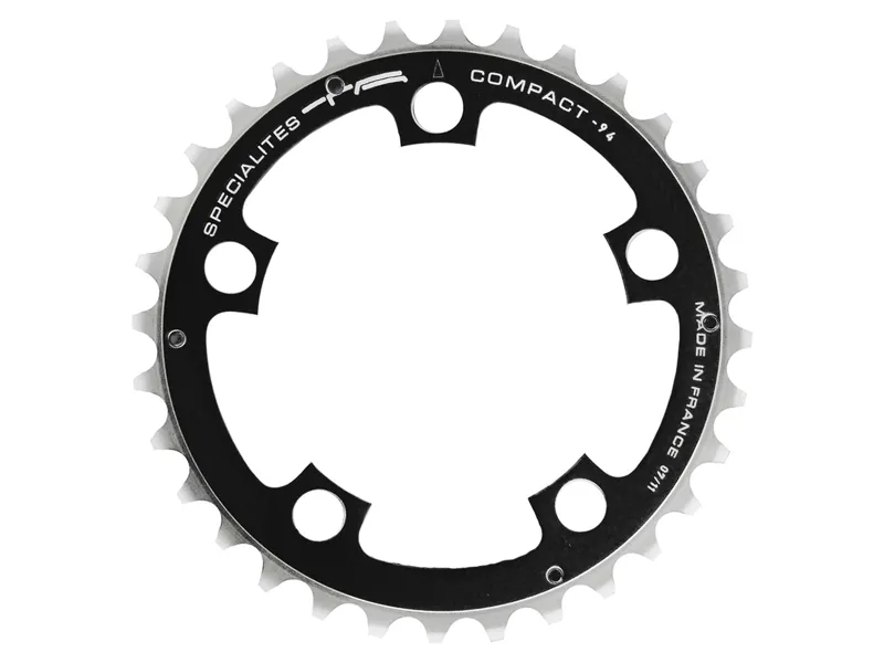 Specialites Ta 94pcd 5 Arm 9X Compact Middle Chainring 36t in Black