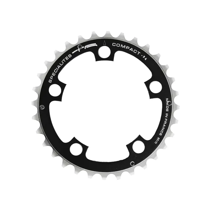 Balfes Bikes Specialites Ta 94pcd 5 Arm 9X Compact Middle Chainring 40t in Black | Free postage over £30, £10 off first order, price match & 0% finance.