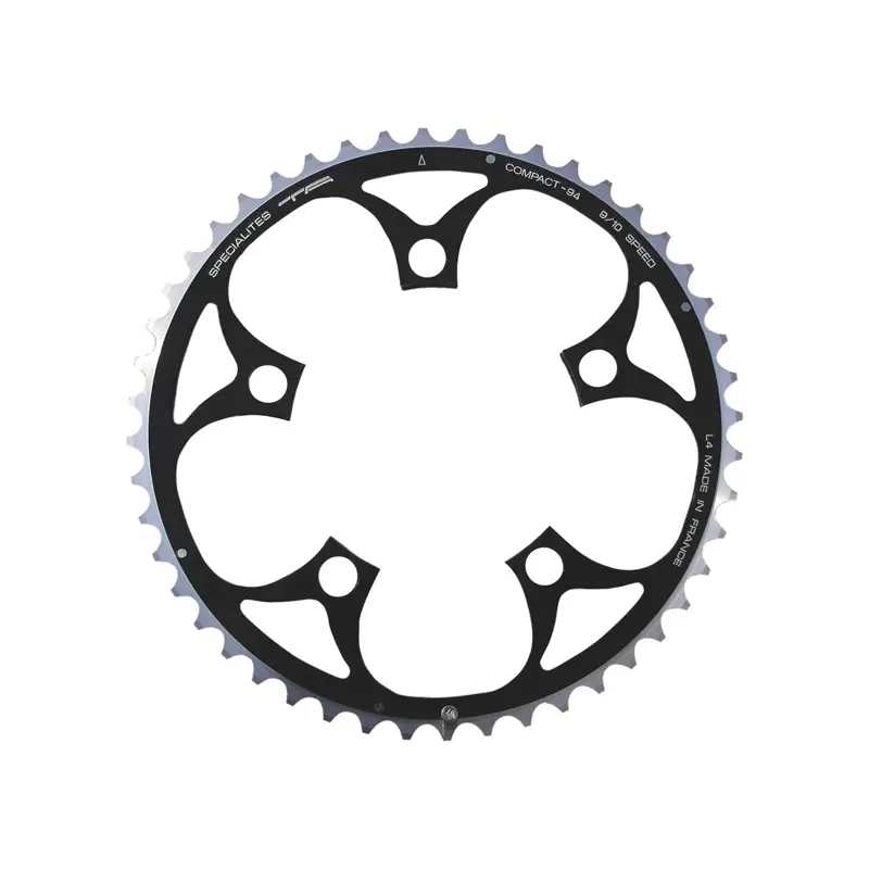 Balfes Bikes Specialites Ta 94pcd 5 Arm 9X Compact Outer Chainring 46t in Black | Free postage over £30, £10 off first order, price match & 0% finance.