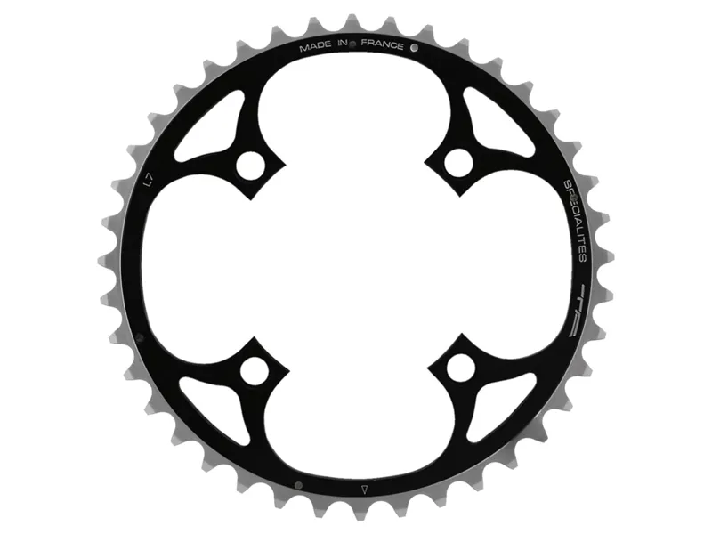 Specialites Ta Chinook 104pcd 4 Arm Middle Chainring 36T in Black