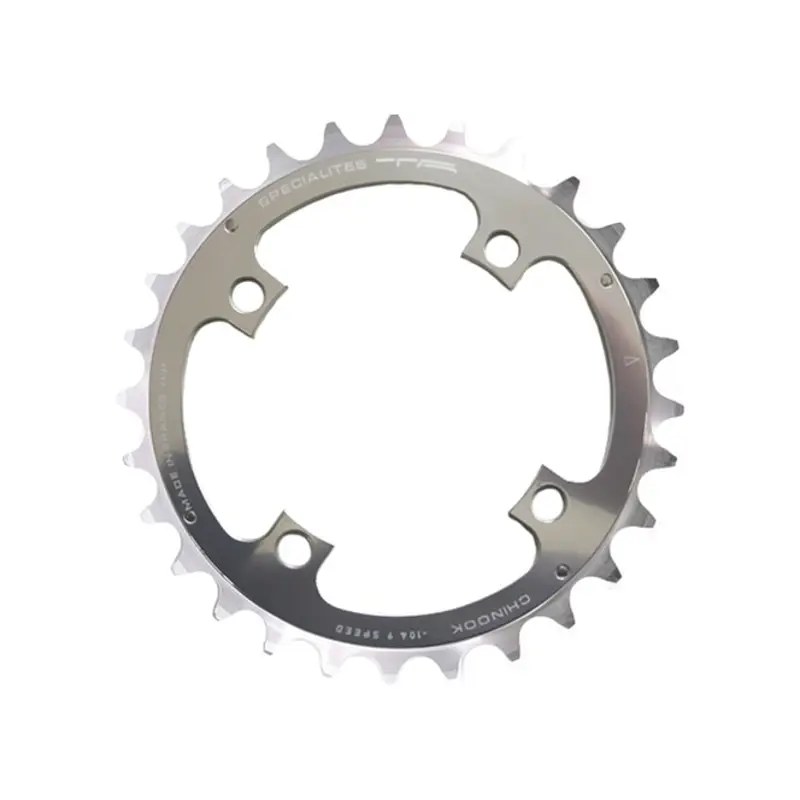 Balfes Bikes Specialites Ta Chinook 104pcd 4 Arm Middle Chainring 36T in Silver | Free postage over £30, £10 off first order, price match & 0% finance.