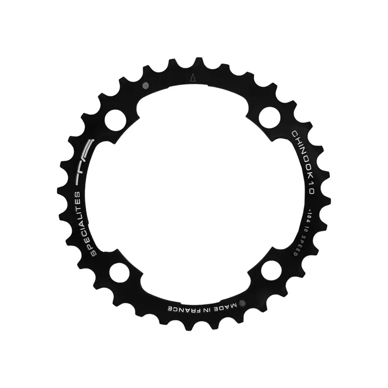 Balfes Bikes Specialites Ta Chinook 4 Arm 10/11x middle Chainring 40t in Black | Free postage over £30, £10 off first order, price match & 0% finance.