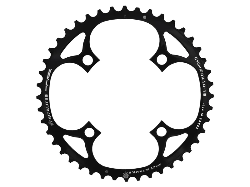 Specialites Ta Chinook 4 Arm 10/11x Outer Chainring 42t 23mm in Black