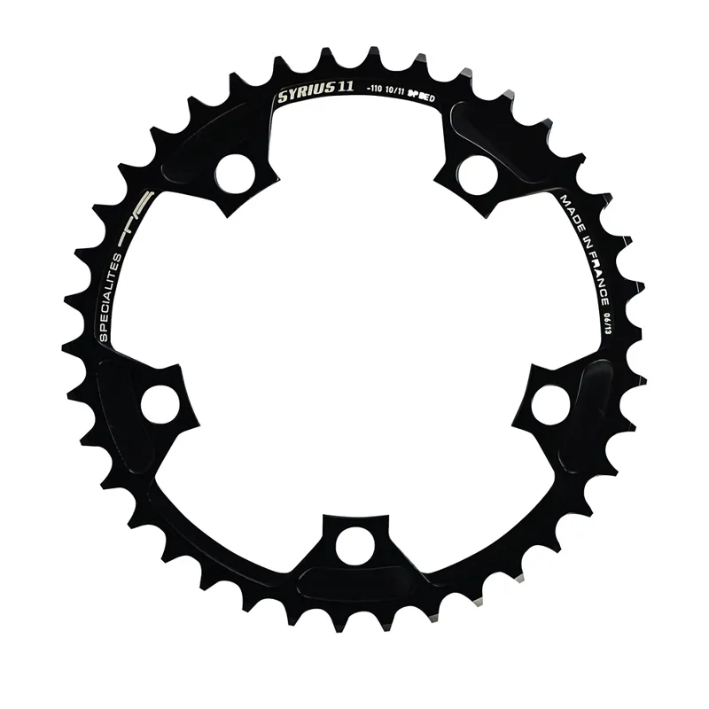 Specialites Ta Syrius 110pcd 10/11X Chainring 38t in Black