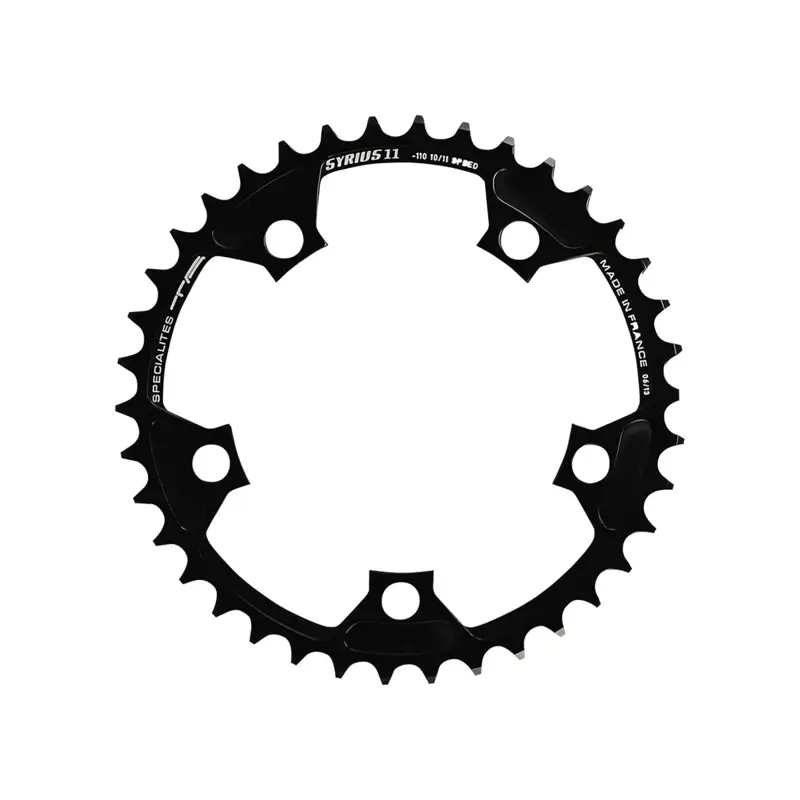Balfes Bikes Specialites Ta Syrius 110pcd 10/11X Chainring 38t in Black | Free postage over £30, £10 off first order, price match & 0% finance.