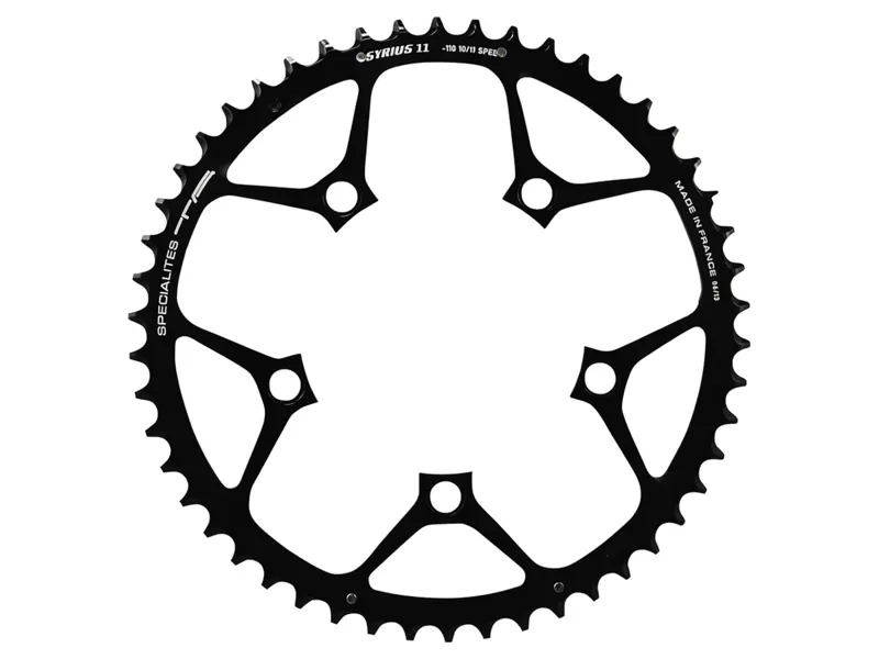 Specialites Ta Syrius 110pcd 10/11X Chainring 46t in Black