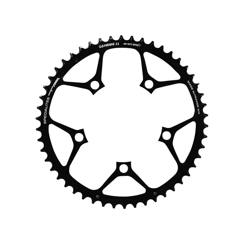 Balfes Bikes Specialites Ta Syrius 110pcd 10/11X Chainring 50t in Black | Free postage over £30, £10 off first order, price match & 0% finance.