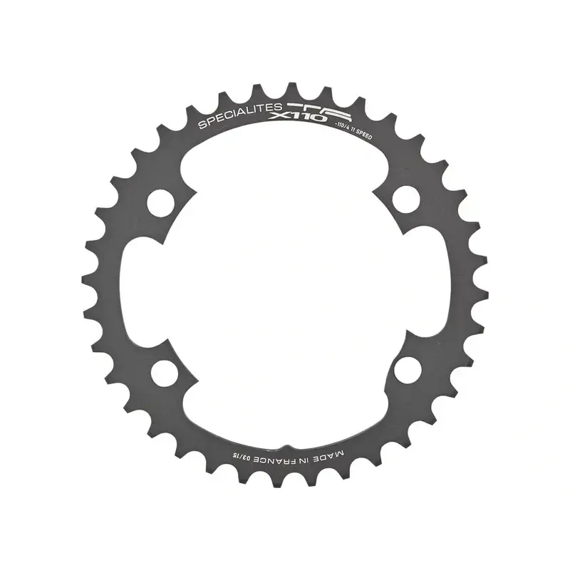 Balfes Bikes Specialites Ta X110 4 Arm 11x Inner Chainring 44t in Black | Free postage over £30, £10 off first order, price match & 0% finance.