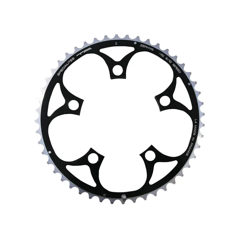 Balfes Bikes Specialites Ta Specialites TA Zephyr 110pcd 9/10X 5-Arm Outer Chainring 48t in Black | Free postage over £30, £10 off first order, price match & 0% finance.