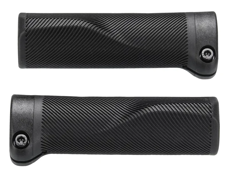 Specialized BAR GRIPS KIDS FLANGED LOCK-ON 105MM LENGTH 30MM OD 22.2MM DIA. BAR MOUNT RUBBER CLOSED END in Black
