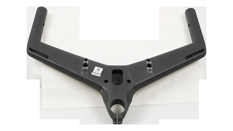 Specialized BAR SHIV TT DISC BASE BAR and INTEGRATED STEM 340MM WIDTH CARBON FOR 25.4MM STEERER W/ STEM BOLTS AND NUTS in Satin Carbon