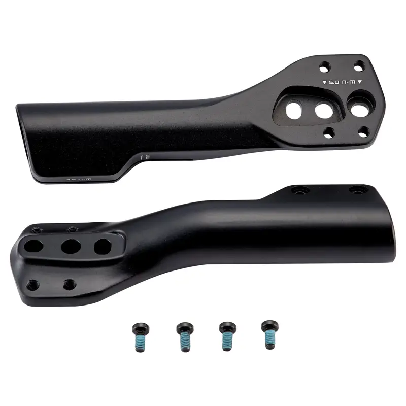 Balfes Bikes Specialized BAR SUB SHIV TT DISC AEROBAR EXTENSION MOUNTING BRACKETS L R SET W/ BOLTS in Black | Free postage over £30, £10 off first order, price match & 0% finance.